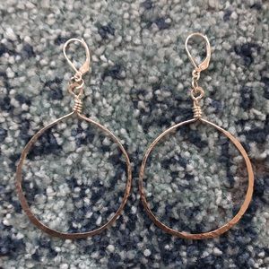 Silver Hoop Earrings